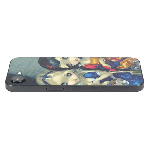 Alice & Snow Fairy Tail with Cat and Raccoon by Jasmine Becket-Griffith iPhone 16e Skin